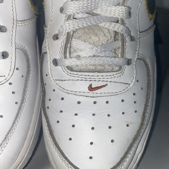 Nike Air Force 1 Low Rayguns Sneaker Shoes DD9530-100 Boys Youth Size 6.5t - Picture 15 of 16